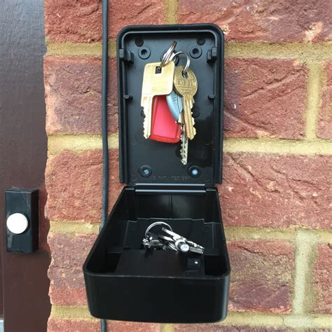 outdoor metal box to secure water key|safe outdoor key lock box.